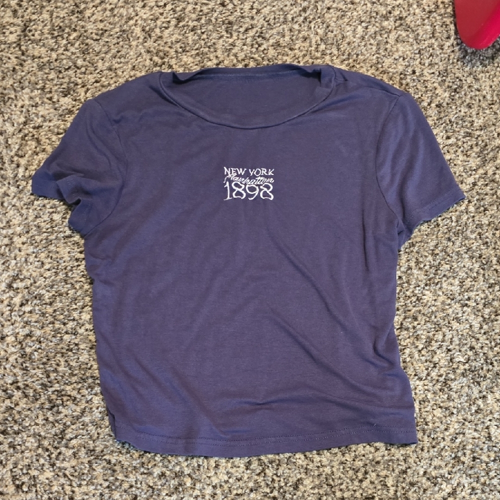 Blue Graphic T-Shirt